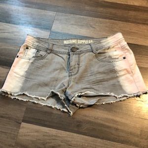 Mission supply co gray shorts